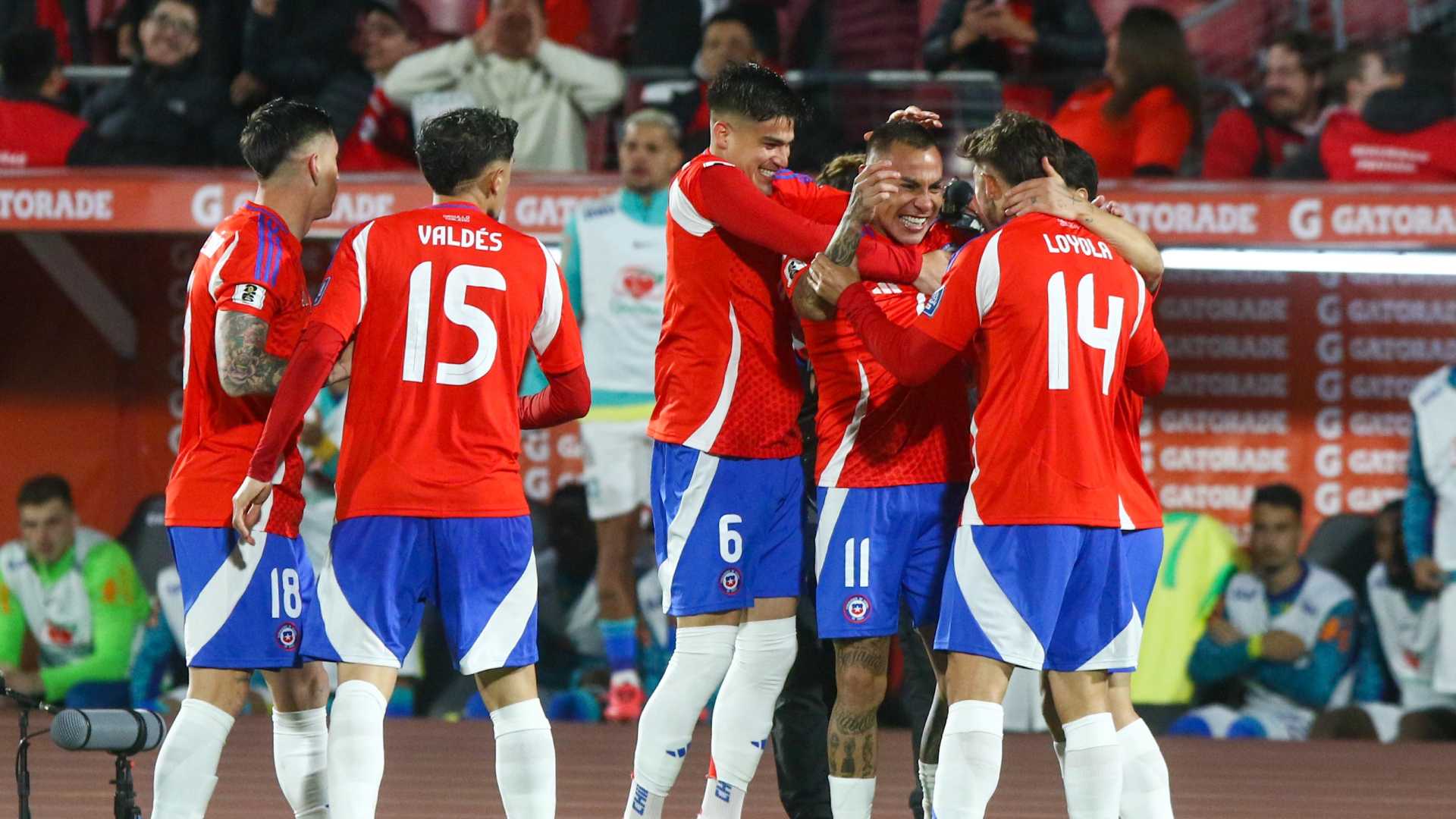 VIDEO – Mira el golazo de Eduardo Vargas para abrir la cuenta ante Brasil