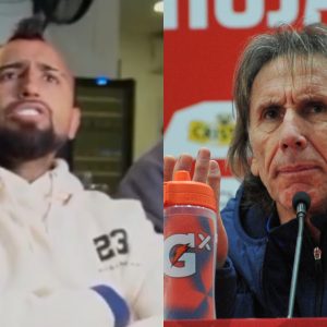 Arturo Vidal Ricardo Gareca Chile Eliminatorias