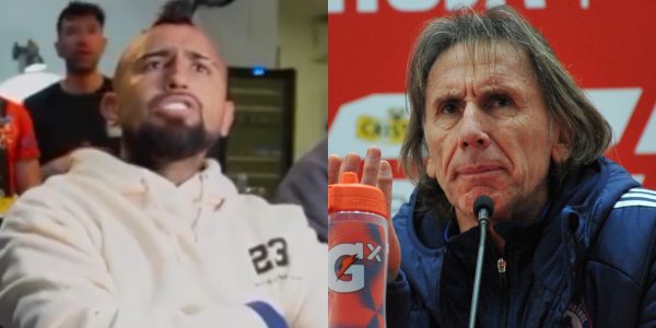 Arturo Vidal Ricardo Gareca Chile Eliminatorias