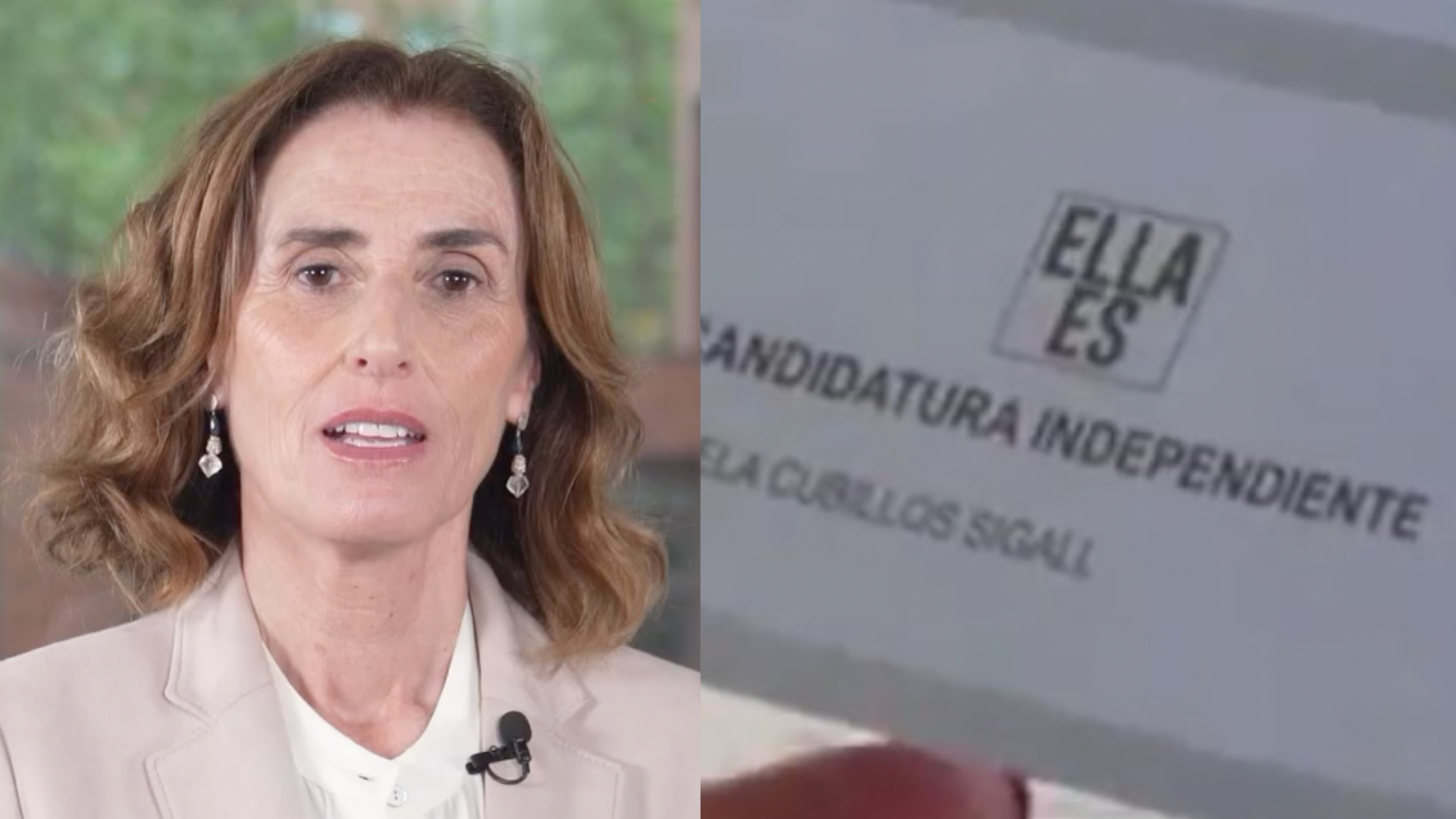 “Ella es”: Servel responde por slogan de campaña de Marcela Cubillos en los votos