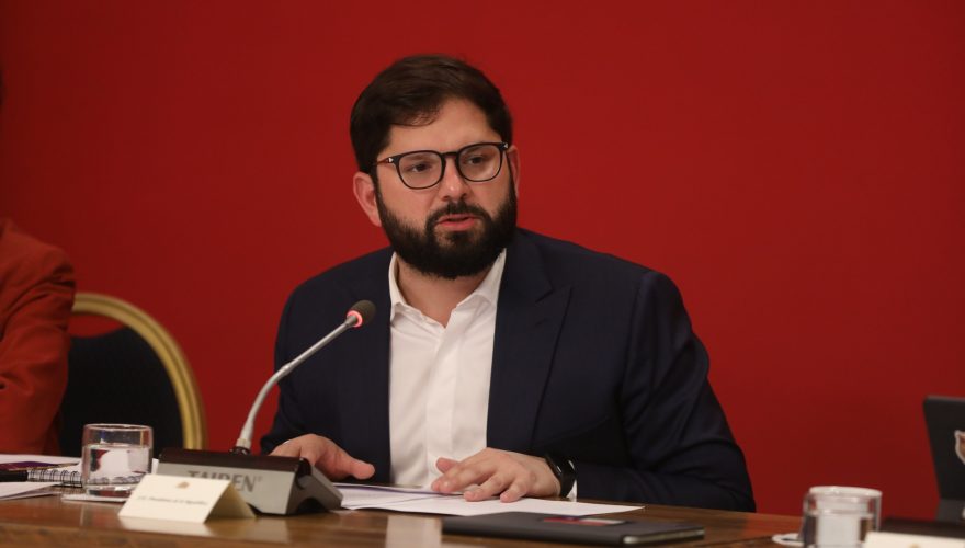 Gabriel Boric Consejo de Gabinete