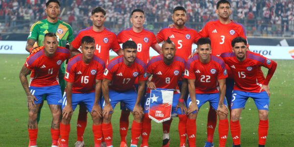 Formación Gareca Chile vs Venezuela