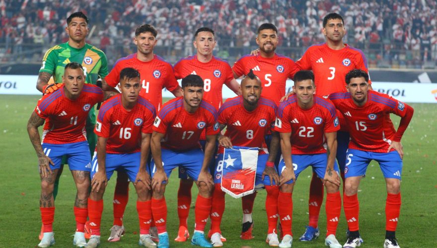 Formación Gareca Chile vs Venezuela