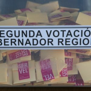 participación elecciones segunda vuelta de gobernadores Servel