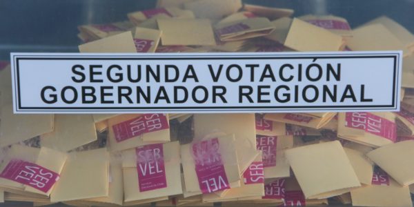 participación elecciones segunda vuelta de gobernadores Servel