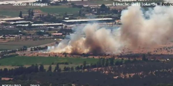 incendio forestal