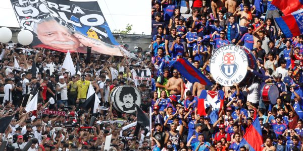 El equipo que llevó más público en la última década del fútbol chileno Colo Colo y La U de Chile