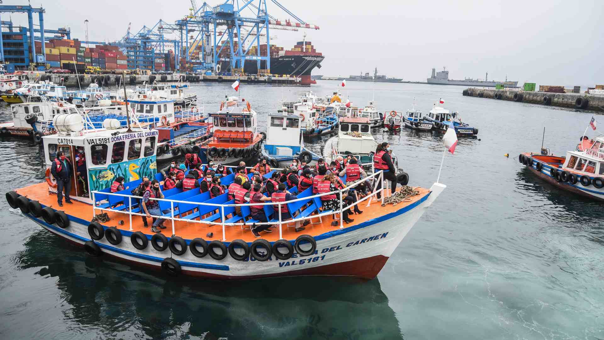 Año Nuevo en Valparaíso: cuál es el valor para disfrutar de los fuegos artificiales en lancha