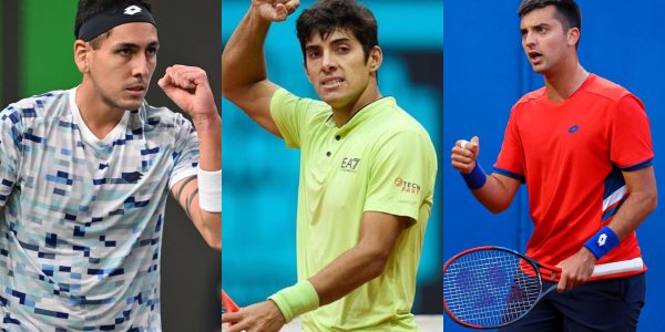 Alejandro Tabilo, Cristian Garin y Tomás Barrios tenis chileno