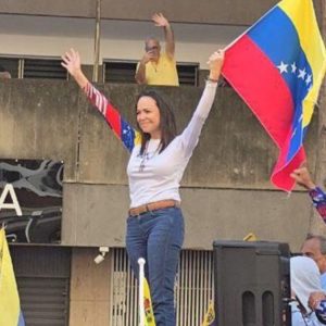 María Corina Machado secuestrada en Venezuela