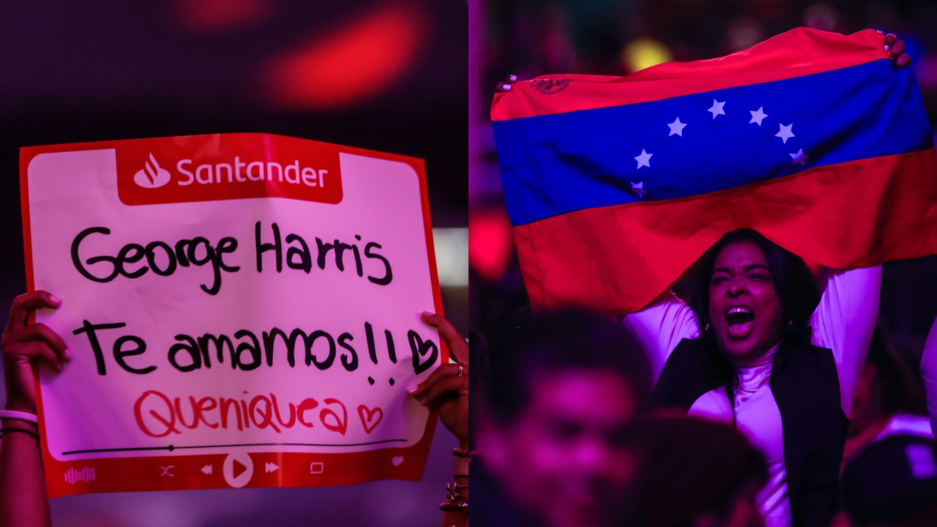 VIDEO – La tremenda ovación a George Harris en el Festival de Viña 2025: venezolanos llegaron en masa a la Quinta Vergara